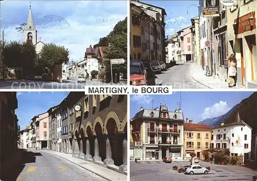 Martigny VS Le Quartier du Bourg Vue partielle Kat. Martigny