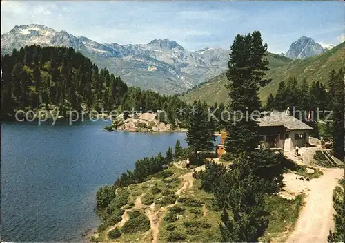 Maloja GR Lago di Cavloccia / Maloja Graubuenden /Bz. Maloja