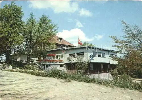 Regensberg Dielsdorf Aussichtspunkt Restaurant Laegern Hochwacht Kat. Regensberg