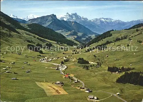 Col des Mosses Mont Blanc Chamssaire Dents du Midi Kat. Mosses Col des