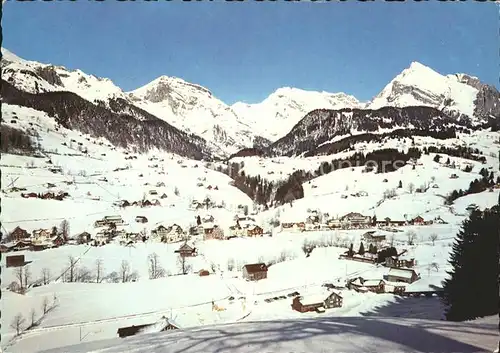 Unterwasser Toggenburg Obertoggenburg Stoss Saentis Schafberg Kat. Unterwasser