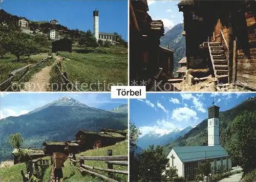 Toerbel Kirche Teilansichten Kat. Toerbel