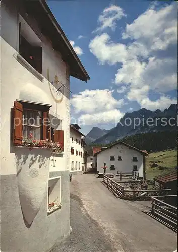 Tarasp Strassenansicht Kat. Tarasp