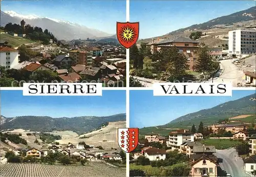 Sierre VS Ville et quartier hopital / Sierre Siders /Bz. Sierre