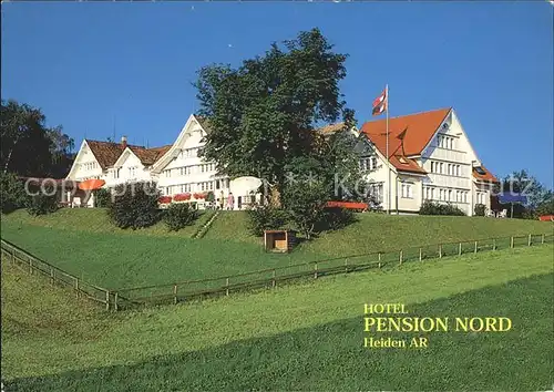 Heiden AR Hotel Pension Nord Kat. Heiden