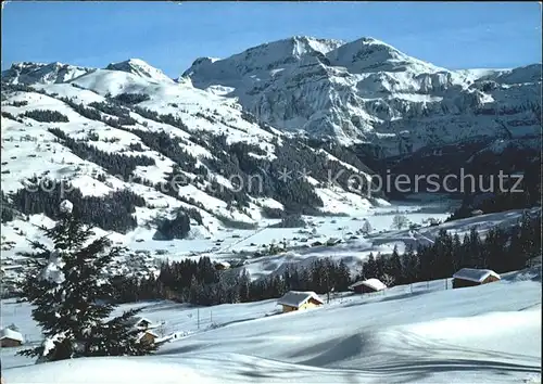 Lenk Simmental Dorf Wildstrubel Kat. Lenk Simmental