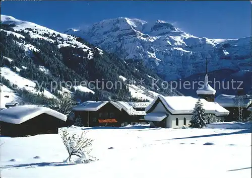 Lenk Simmental Katholische Kirche Kat. Lenk Simmental