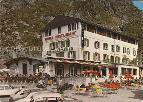 Sustenpass Hotel Steingletscher  Kat. Susten