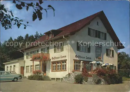 Richenthal Gasthaus Lamm Kat. Richenthal
