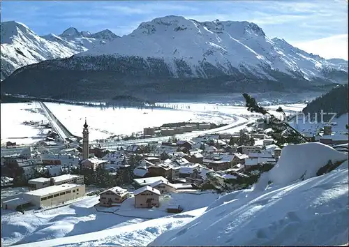 Samedan Panorama Kat. Samedan