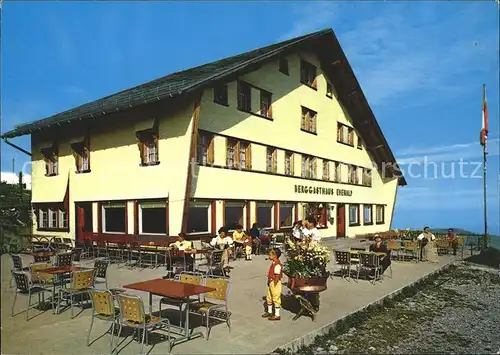 Ebenalp Berggasthaus Ebenalp Terrasse Kat. Ebenalp