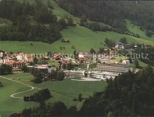 Valens Kurhotel Valens mit Klinik und Dorf Kat. Valens