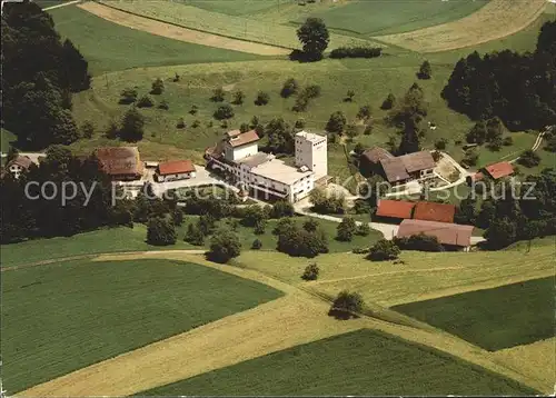 Hittnau Muehle Balchenstahl Fliegeraufnahme Kat. Hittnau