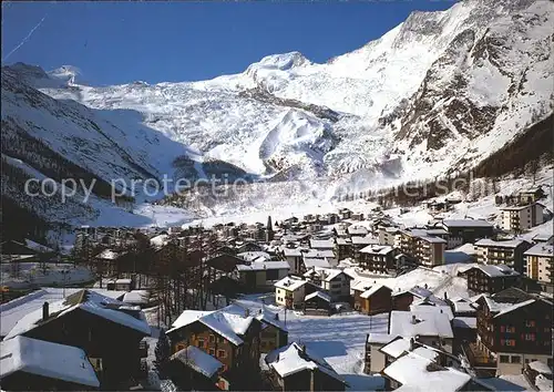 Saas Fee Allalinhorn Alphubel Taeschhorn Kat. Saas Fee