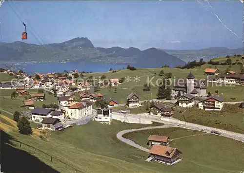 Emmetten Panorama Luftseilbahn Kat. Emmetten