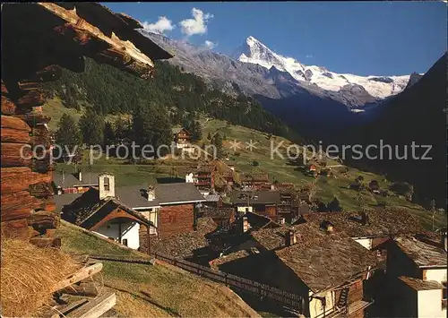 La Forclaz Aigle Val d Herens Dt Blanche Kat. La Forclaz