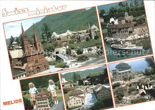 Melide Swiss Miniatur Muenster Basel Villa Neuhaus Zofingen Murten Schloss Chillon Valere in Sion /  /