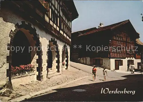 Werdenberg Geburtshaus Prof Carl Hilty Kat. Werdenberg