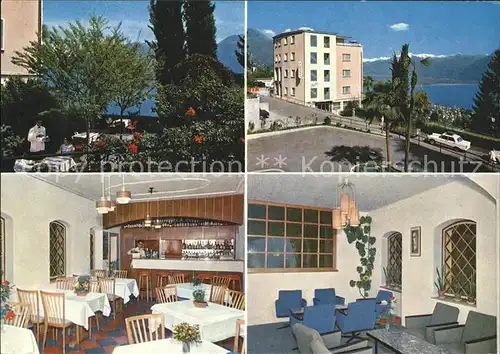 Orselina TI Hotel Stella Terrasse Gastraeume / Orselina /Bz. Locarno