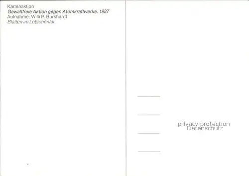 Blatten VS Partie im Loetschental Kat. Blatten VS