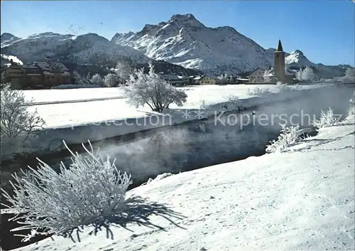 Sils Baselgia Ortsansicht Kat. Sils Baselgia