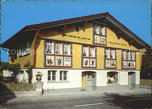 Appenzell IR Haus der 12 Monate Kat. Appenzell