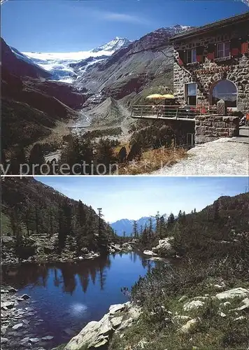 Alp Gruem con il Pizzo Palue e il Lago Valpila Kat. Alp Gruem