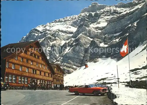 Schwaegalp mit Saentis Kat. Schwaegalp