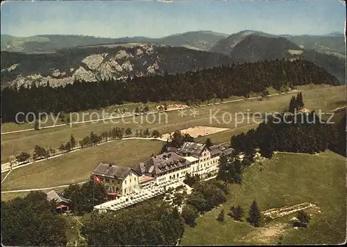 Solothurn Hotel Kurhaus Weissenstein Fliegeraufnahme Kat. Solothurn