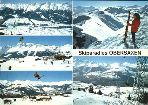Obersaxen GR Skiparadies Details / Obersaxen /Bz. Surselva