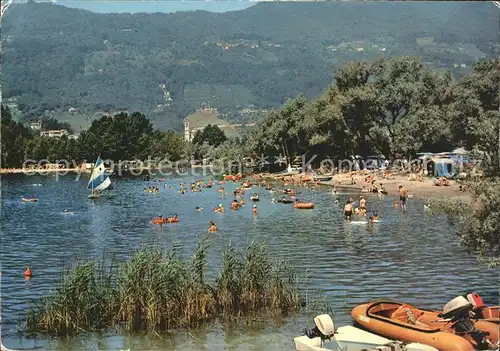 Lugano Lago di Lugano Camping TCS Piodella