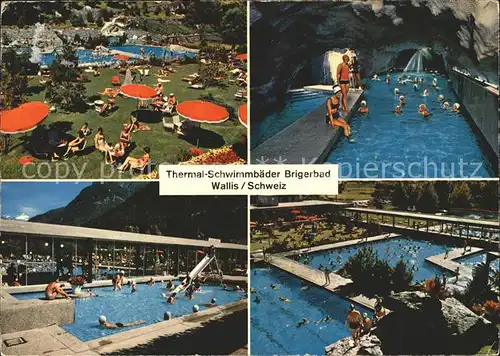 Brigerbad Thermal Schwimmbaeder Kat. Brigerbad