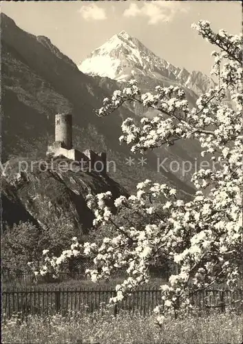 Martigny VS chateau de La Batiaz Kat. Martigny