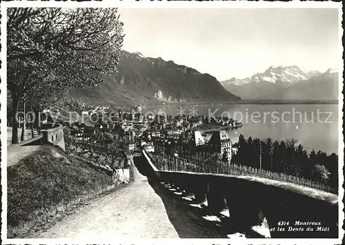 Montreux VD Dents du Midi Kat. Montreux