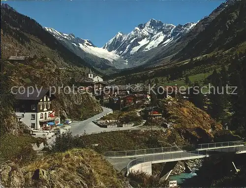 Blatten VS Loetschental Anengrat Loetschenluecke Sattelhorn Kat. Blatten VS