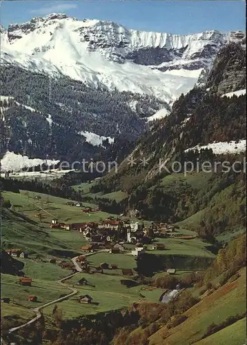 Melchtal Blick gegen Melchsee Frutt Kat. Melchtal