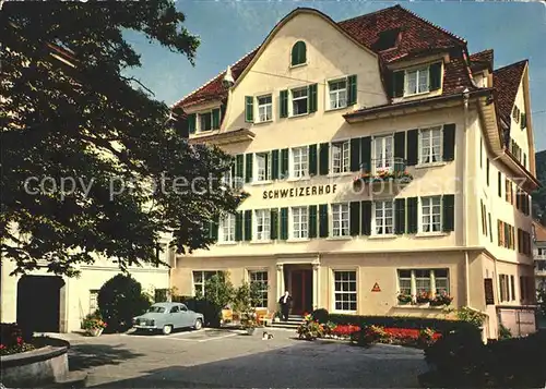 Baden AG Bad Hotel Schweizerhof  Kat. Baden