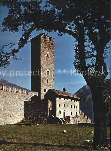 Bellinzona Castel Grande Kat. Bellinzona