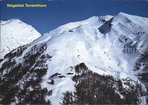 Torrenthorn Skigebiet Leukerbad Albinen Kat. Torrenthorn