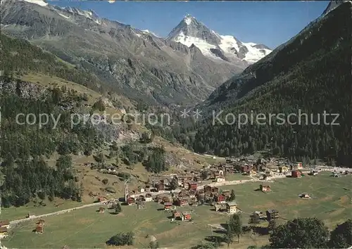 Les Hauderes et Dent Blanche Kat. Les Hauderes