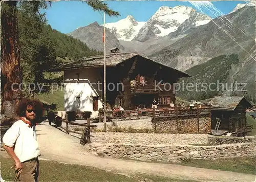 Saas Fee Restaurant zur Schaeferstunde Kat. Saas Fee