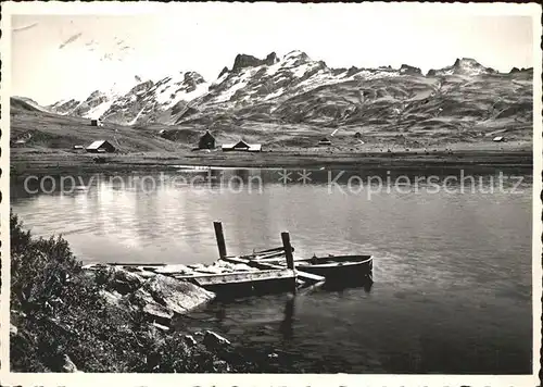 Melchsee Frutt See Hotel Reinhard am See Kat. Melchsee Frutt