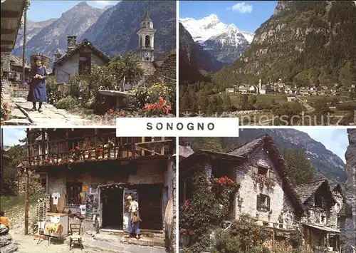 Sonogno Valle Verzasca  Kat. Sonogno