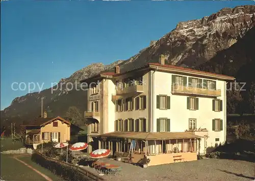 Boenigen Interlaken Kurhaus Bel Air Kat. Boenigen Interlaken