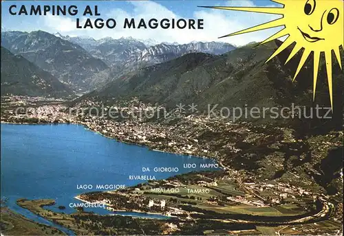 Miralago Camping al Lago Maggiore Campofelice Rivabella Tamaro Kat. Miralago