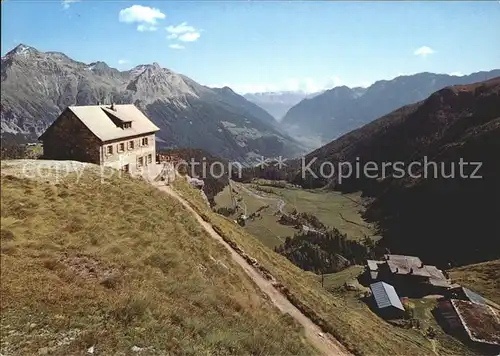Alp Gruem Ausblick Puschlav Bergamasker Alpen Kat. Alp Gruem