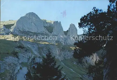 Alpstein Dreifaltikeitstuerme Kat. Alpstein