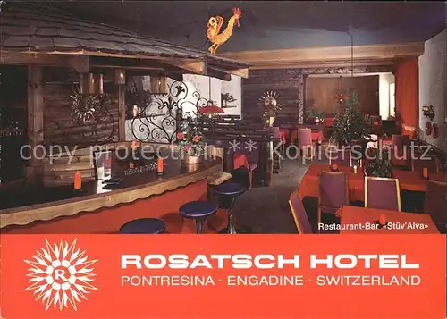 Pontresina Hotel Rosatsch Kat. Pontresina