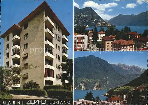 Lugano Lago di Lugano Hotel Garni Alpha Panorama