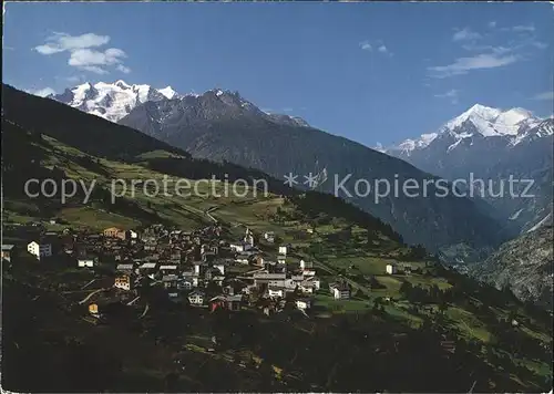 Visperterminen Mischabel Matterhorn Weisshorn Kat. Visperterminen